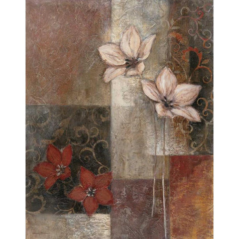 Modern Magic II Black Modern Wood Framed Art Print with Double Matting by Abrahams, Rosie