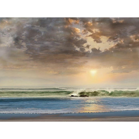 Through The Gold Ornate Wood Framed Art Print with Double Matting by Calascibetta, Mike