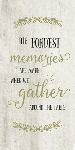 Memories Black Ornate Wood Framed Art Print with Double Matting by CAD Designs