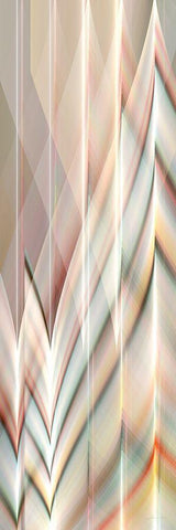Breakthrough White Modern Wood Framed Art Print with Double Matting by Burghardt, James