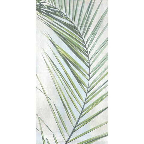 Palm Escape II Gold Ornate Wood Framed Art Print with Double Matting by Weisz, Irene