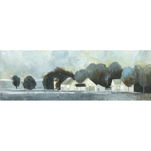 I Call It Home II Black Modern Wood Framed Art Print by Tava Studios