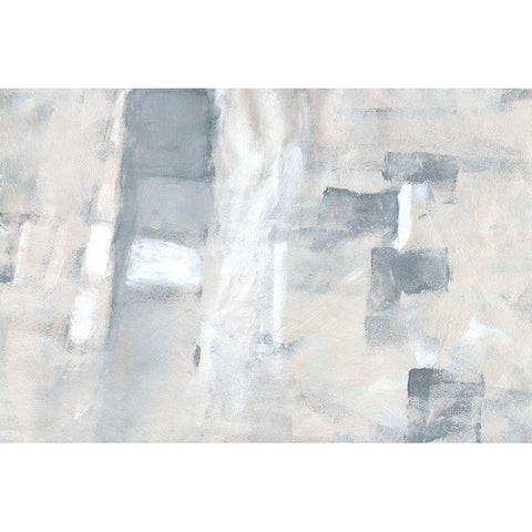 Fogscape I Black Modern Wood Framed Art Print by Pattinian, Merri