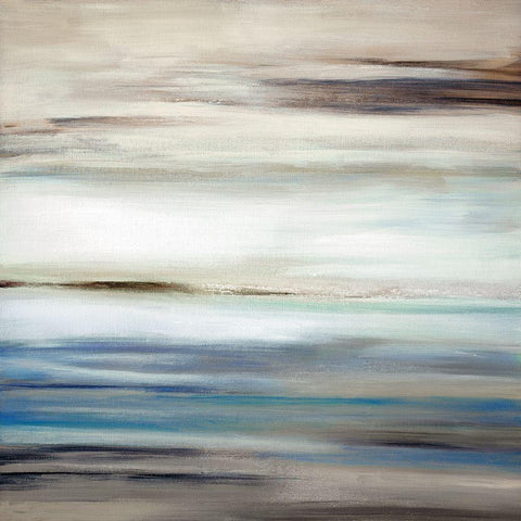 Sanibel Surprise White Modern Wood Framed Art Print with Double Matting by Shapiro, Judith