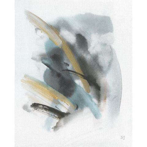 Vietri Sul Mare II Black Modern Wood Framed Art Print with Double Matting by Jill, Susan