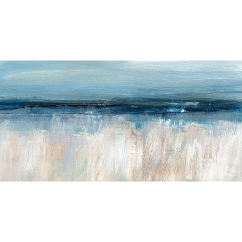 High Tide White Modern Wood Framed Art Print by Jill, Susan