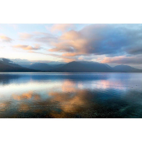 Magic Hour Black Modern Wood Framed Art Print with Double Matting by Gallery, Jaynes