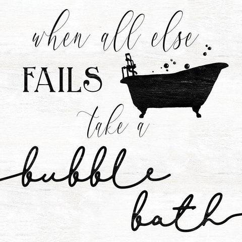 Take A Bubble Black Ornate Wood Framed Art Print with Double Matting by Robinson, Carol