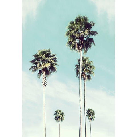 Vintage Palm Gold Ornate Wood Framed Art Print with Double Matting by Carpentieri, Natalie