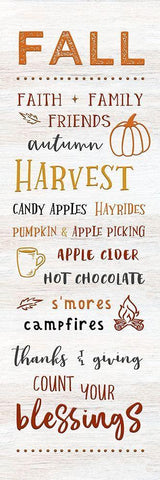 Fall Black Ornate Wood Framed Art Print with Double Matting by CAD Designs