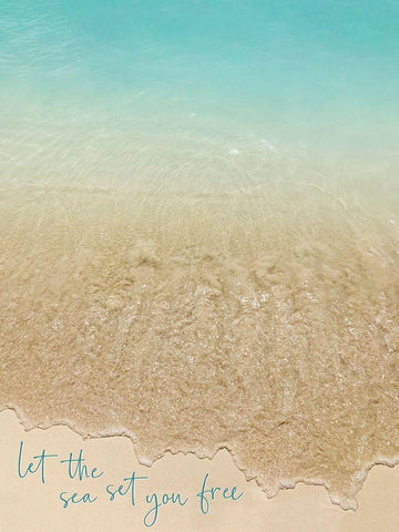 Calm Waters Black Ornate Wood Framed Art Print with Double Matting by Carpentieri, Natalie