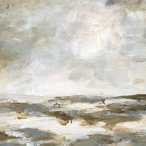 Landscape Hue White Modern Wood Framed Art Print by Craven, Katrina