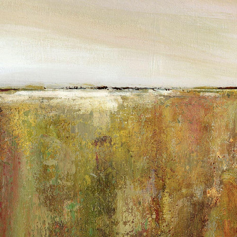 Dream Fields White Modern Wood Framed Art Print by Robinson, Carol