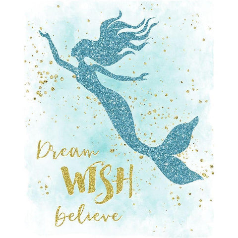 Dream Wish Gold Ornate Wood Framed Art Print with Double Matting by Carpentieri, Natalie