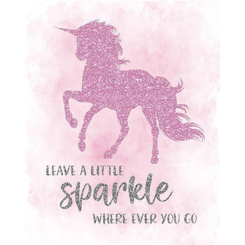 Sparkle Black Modern Wood Framed Art Print by Carpentieri, Natalie