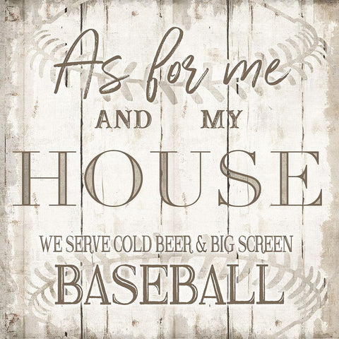 Baseball Black Modern Wood Framed Art Print with Double Matting by CAD Designs