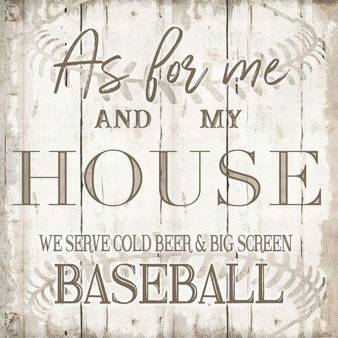 Baseball Black Ornate Wood Framed Art Print with Double Matting by CAD Designs