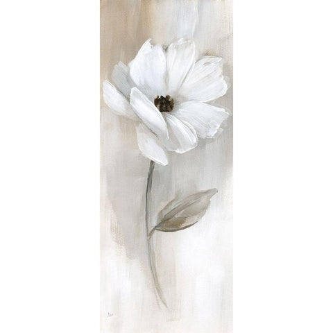 Sheer Elegance I White Modern Wood Framed Art Print by Nan