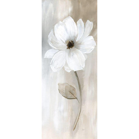 Sheer Elegance II White Modern Wood Framed Art Print by Nan