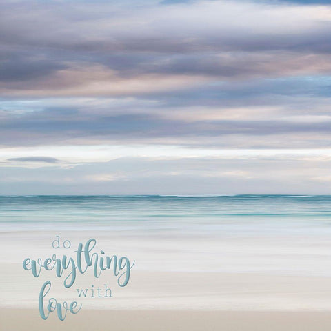 Bavaro Beach I Black Modern Wood Framed Art Print by Bibikow, Walter