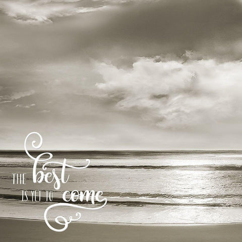 Shimmering Day I Black Modern Wood Framed Art Print by Calascibetta, Mike