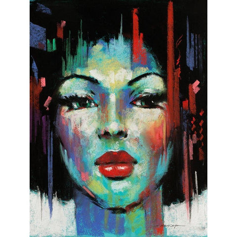 Pop Pastel I White Modern Wood Framed Art Print by Orme, E. Anthony