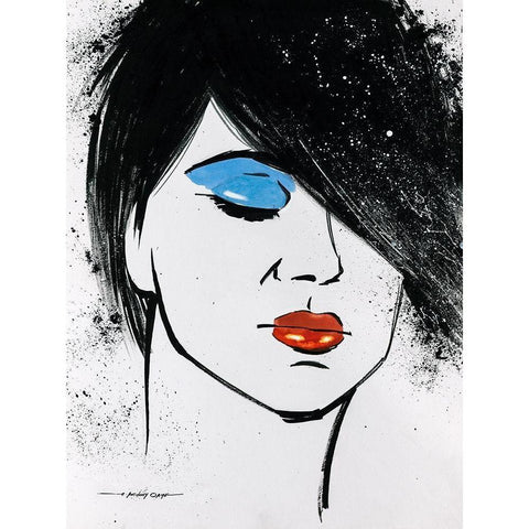 Sketch Pop I White Modern Wood Framed Art Print by Orme, E. Anthony