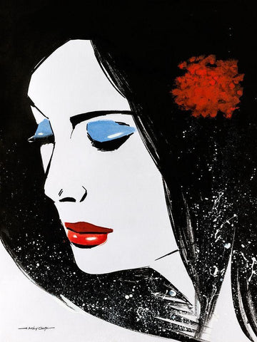 Sketchy Pop III White Modern Wood Framed Art Print with Double Matting by Orme, E. Anthony