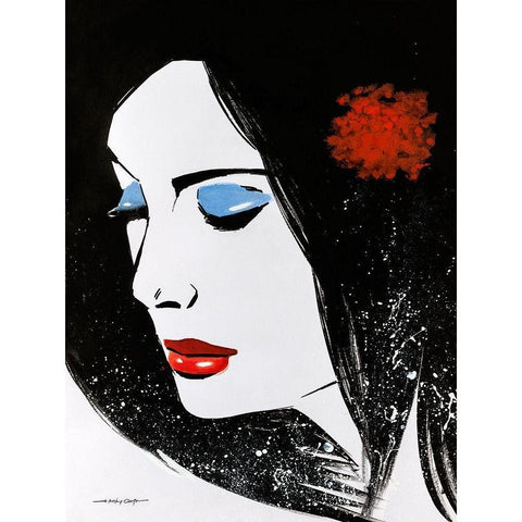 Sketchy Pop III White Modern Wood Framed Art Print by Orme, E. Anthony