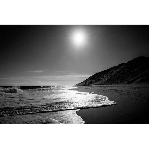 Against the Dune Black Modern Wood Framed Art Print with Double Matting by Foulke, Doug
