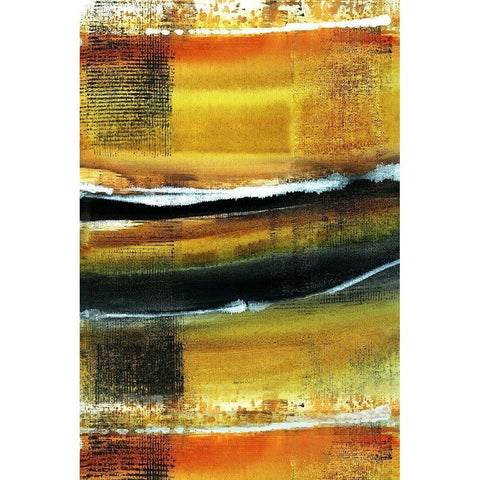 Desert Night II White Modern Wood Framed Art Print by Jill, Susan