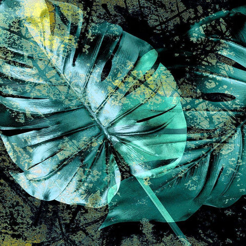 South Beach I Gold Ornate Wood Framed Art Print with Double Matting by Jill, Susan