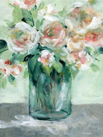 Gathering of Summer Black Ornate Wood Framed Art Print with Double Matting by Robinson, Carol