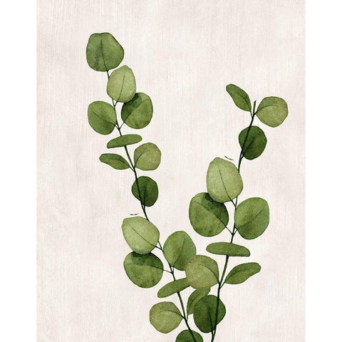 Botanical Wash III Gold Ornate Wood Framed Art Print with Double Matting by Knutsen, Conrad