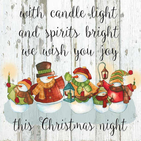 Christmas Lights Black Ornate Wood Framed Art Print with Double Matting by Robinson, Carol