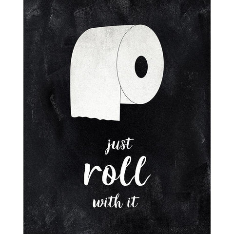 Roll Gold Ornate Wood Framed Art Print with Double Matting by CAD Designs