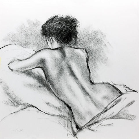 Soft Sunday I Black Modern Wood Framed Art Print by Orme, E. Anthony