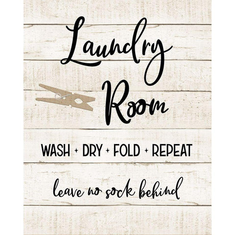 Laundry Pin I Black Modern Wood Framed Art Print by CAD Designs