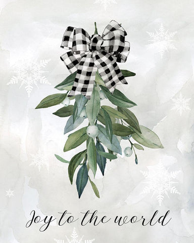 Spring of Love and Joy White Modern Wood Framed Art Print with Double Matting by Robinson, Carol