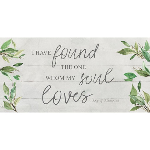 Soul Loves Black Modern Wood Framed Art Print by Robinson, Carol