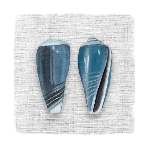 By the Sea Front III Black Modern Wood Framed Art Print by Robinson, Carol