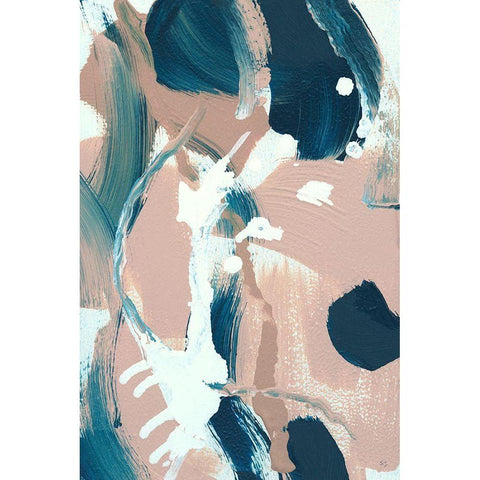 Summer Wind I White Modern Wood Framed Art Print by Jill, Susan