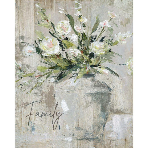 Country Bouquet Black Modern Wood Framed Art Print by Robinson, Carol