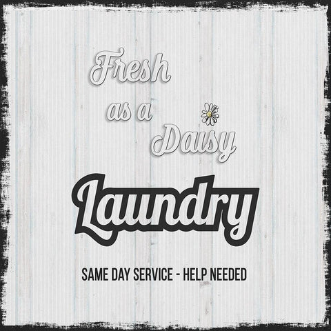 Fresh as a Daisy White Modern Wood Framed Art Print by Jill, Susan