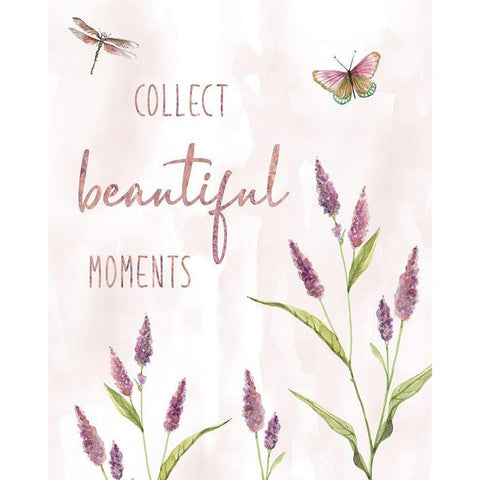 Collect Beautiful Moments Gold Ornate Wood Framed Art Print with Double Matting by Robinson, Carol