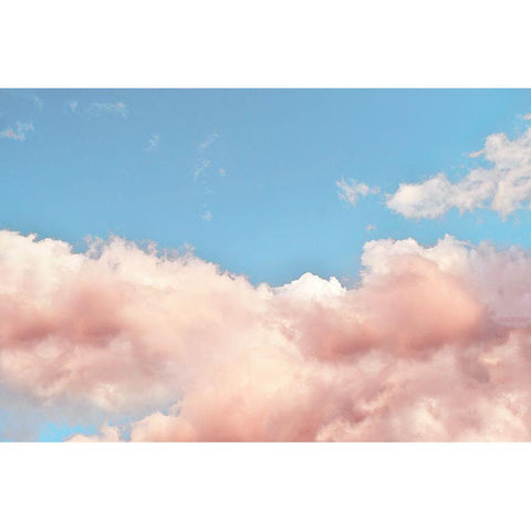 Toasty Clouds II White Modern Wood Framed Art Print by Carpentieri, Natalie