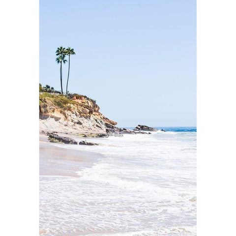 Faded Summer Black Modern Wood Framed Art Print with Double Matting by Carpentieri, Natalie