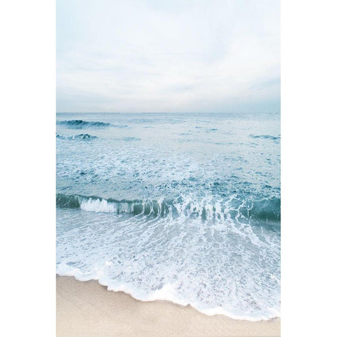Tranquil Ocean II Black Modern Wood Framed Art Print by Carpentieri, Natalie