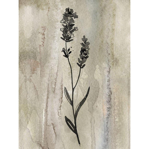 Sumi-e Silhouette II White Modern Wood Framed Art Print by Knutsen, Conrad
