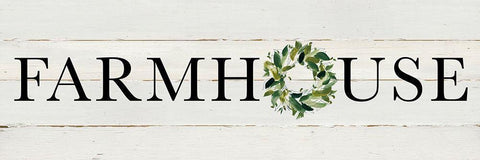 Farmhouse Black Ornate Wood Framed Art Print with Double Matting by Robinson, Carol